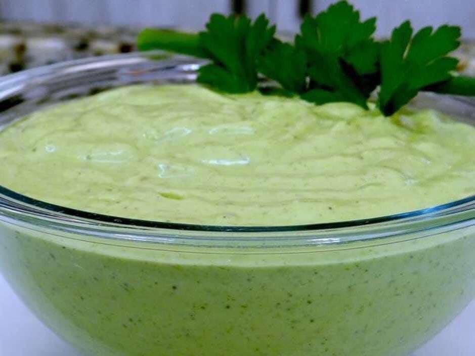 Molho verde para Carnes