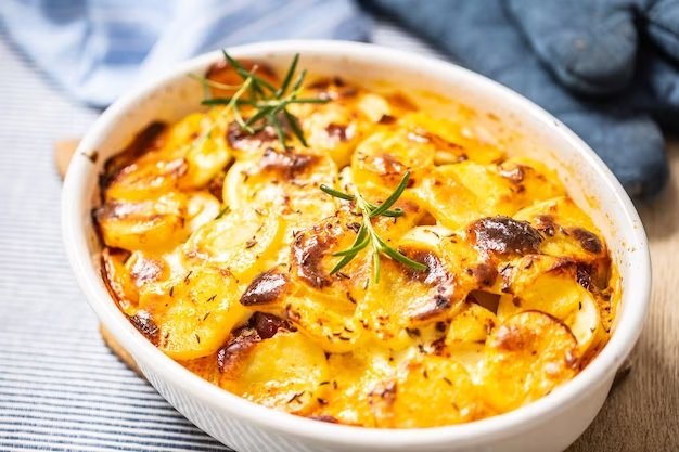 Batata gratinada