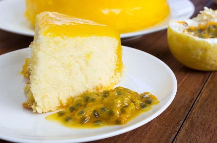 Bolo de Maracujá