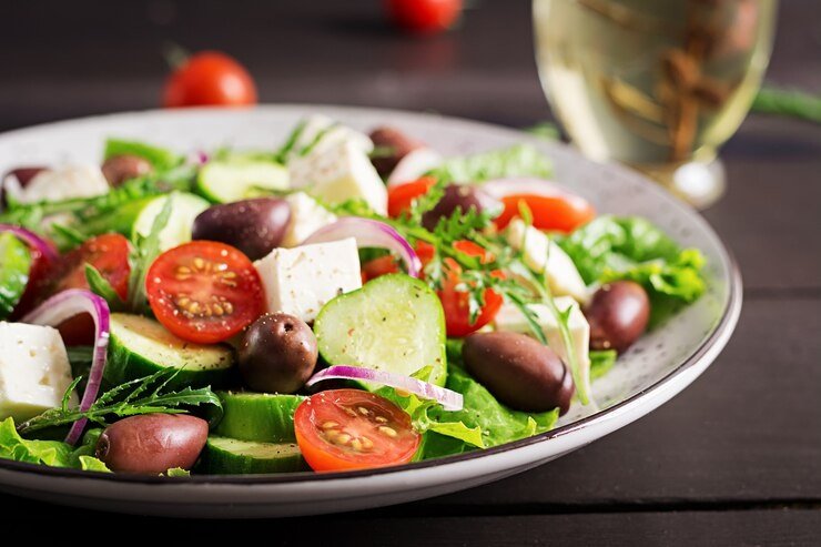 Salada mediterrânea