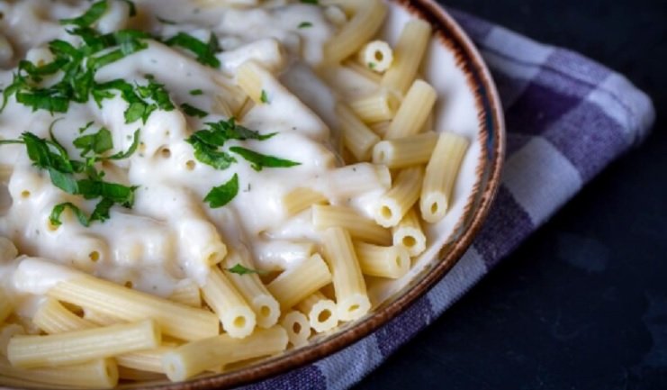 Molho branco para macarrão
